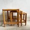 Bamboo & Cane Stacking Tables, Set of 3 7