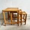 Bamboo & Cane Stacking Tables, Set of 3 6