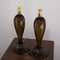 Table Lamps in Moka Colored Murano Blown Glass, Italy, 1980s, Set of 2 5