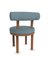 Moca Chair in Famiglia 49 Fabric and Smoked Oak by Studio Rig for Collector 4