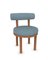 Moca Chair in Famiglia 49 Fabric and Smoked Oak by Studio Rig for Collector 2