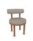 Moca Chair in Famiglia 51 Fabric and Smoked Oak by Studio Rig for Collector 2