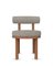 Moca Chair in Famiglia 51 Fabric and Smoked Oak by Studio Rig for Collector 1