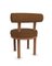 Moca Chair aus schokoladenbraunem Stoff von Dan und Räuchereiche von Studio Rig für Collector 4