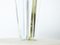 Brass & Crystal Frosted Glass Chandelier from Gio Ponti for Fontana Arte, 1938, Image 7