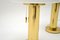 Vintage Italian Brass and Glass Table Lamps, 1970, Set of 2 6