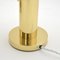 Vintage Italian Brass and Glass Table Lamps, 1970, Set of 2 9