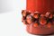 Jarrón Ceralux de cerámica en rojo de Hans Welling para Ceramano, años 60, Imagen 3