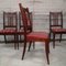 Vintage Mahogany Chairs, 1960s, Set of 4 6