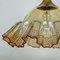 Lámpara colgante vintage de cristal de Murano de De Majo, Italia, años 70, Imagen 3