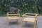 Rattan Nightstands from Dal Vera, 1970s, Set of 2, Image 5