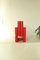 Vintage Red Plastic Carminio Magazine Holder by Giotto Stoppino for Kartell, Italy, 1980s 1
