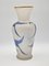 Sandblasted Glass Vase by E. Cris, 1970s 4