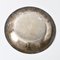 Piatto vintage in argento inciso a mano, Egitto, anni '50, Immagine 8