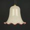 Lámpara colgante de Murano vintage, años 70, Imagen 1