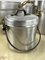 Mid-Century Italian Aluminum and Copper Cooking Pots, 1930s, Set of 11, Image 4