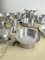 Ollas de cocina italianas Mid-Century de aluminio y cobre, años 30. Juego de 11, Imagen 8