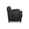 Leather Two-Seater Black Sofa from WK Wohnen 8
