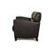 Leather Two-Seater Black Sofa from WK Wohnen 10