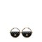 Resin Quilted Flap Bag Hoop Earrings from Chanel, Set of 2 1
