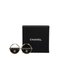 Resin Quilted Flap Bag Hoop Earrings from Chanel, Set of 2 4