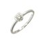 Anello Diamant Leger a cuore con diamante in oro bianco di Cartier, Immagine 1