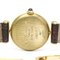 Orologio da donna al quarzo Must Colisee placcato in oro e pelle di Cartier, Immagine 7