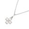Collana con diamanti a croce in oro bianco di Cartier, Immagine 1