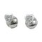 D'Amour Diamond Heart Earrings in White Gold from Cartier, Set of 2 1