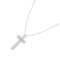 Cross Diamond Necklace in White Gold from Cartier 1