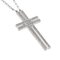 Cross Diamond Necklace in White Gold from Cartier 3