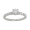 Solitaire Diamond Ring from Cartier 2