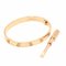 Love Bracelet in Pink Gold from Cartier 2
