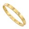 Love Armband mit Volldiamant aus Gelbgold von Cartier 4