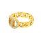 Clair D Lune Ring in Gold mit Strasssteinen von Christian Dior 3