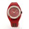 Sync Red Dial Stainless Steel Watch from Gucci 1