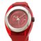 Sync Red Dial Stainless Steel Watch from Gucci 4