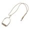 Heritage Equestre Gm Necklace in Silver from Hermes 2