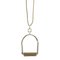 Heritage Equestre Gm Necklace in Silver from Hermes 1