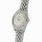 Datejust 28 279174g Casuale argento X 9p Star/Ix Diamond orologio da donna di Rolex, Immagine 2