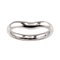 Curved Band Ring in Platinum from Tiffany & Co. 2