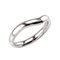 Curved Band Ring in Platinum from Tiffany & Co. 4