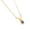 Sapphire Necklace in Yellow Gold from Tiffany & Co. 3