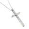 Cross Necklace in White Gold from Tiffany & Co. 3