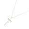 Cross Necklace in White Gold from Tiffany & Co. 1