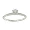Solitaire Ring aus Platin von Tiffany & Co. 2