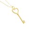 Collana lunga chiave a forma di cuore intrecciato di Tiffany & Co., Immagine 3