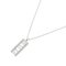 Atlas Bar Diamond Necklace in White Gold from Tiffany & Co. 1