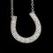 Horseshoe Diamond Necklace in Platinum from Tiffany & Co. 6
