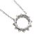 Circle Diamond Necklace in Platinum from Tiffany & Co. 4